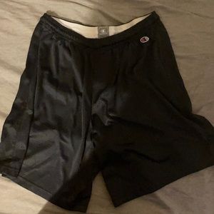 Champion black basketball shorts